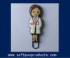 Promotional 2D 3D Soft PVC Paper Clip / Cute Decorative Paper Clips with OEM Logo