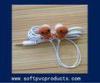 OEM Customized Promotion Gift Earphone Silicone Cable Winder / Cable Holder