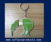 USB Cover Soft PVC / Rubber / Silicone Custom Key Chains for Promotional Gifts