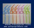 Promotional Soft PVC Products Drinking Straw Holder with Customized Design and Color
