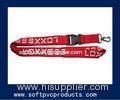 Customized Polyester / Nylon Custom Printed Lanyards for Cards / Key , Multi Color
