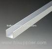 Anodized Aluminum U Channel Extrusions / aluminium frame profiles