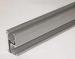 Silver Solar Roof Mounting Rail With Anodized AL600-T5 Aluminum
