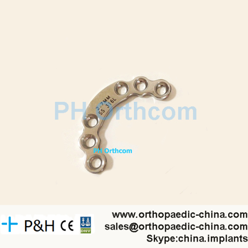 Placa acetabular de Veterinaria de Pequeños Animales ortopédica Implante Bone placa ortopédica Implante e instrumentos