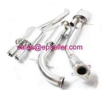 exhaust system muffler Stainless Steel tube exhaust system high qualtiy exhaust system