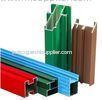 Non-insulated T4 Exterior Aluminum Sliding Window Frame Extrusion Profiles With Milling , Drilling