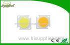 3000K Luminous Surface 12mm ra80 COB Leds of yellow / green 9volt - 50V 8w 600MA