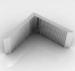 Customized Alloy aluminum extrusion framing For Buildings Corner