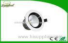 700LM recessed COB 7 W Round Dimmable Led Downlights for Museum / mall PF &gt; 0.95