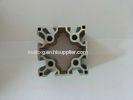 6000 Series Anodized Industrial Aluminium Profile For Machine , GB/T6892-2000