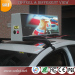 P6 P5 3G full color led taxi display, taxi led display top advertising
