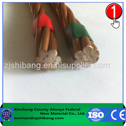 Factory Best Price PVC Copper Bonded Steel Cable