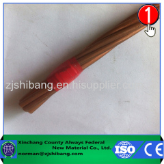 Copper stranded wire of grounding electrode system