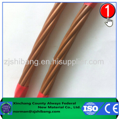 copper cable bonded ground wire for sales