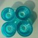 85a Pu Skateboard Wheels , Off Road Skateboard Wheels High Bounce 70 * 43 mm
