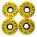 48 * 31 Inch Plate Round Yellow Outdoor Skate Wheels For Mini Board