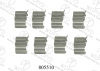 TOYOTA:04410-33000 Wellde disc brake pad clip made in HANGZHOU