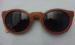 Natural Wooden Frame Sunglasses , Skateboard Sunglasses Children Lightweight Comfort