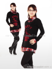 Women's Crew Neck Printing Sweaters