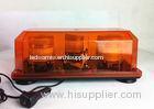 Windproof PC DC12V Truck Amber Mini LED Flashing Light Bar TBD02456-2B