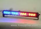 12W Red / Blue LED Dash Deck Lights / Warning Strobe Lights for emergency vehicles