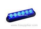 High intensity 6W blue led police lights Head , flashing led warning lights