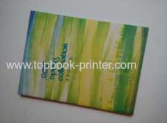 cotton texture cover softback business brochure