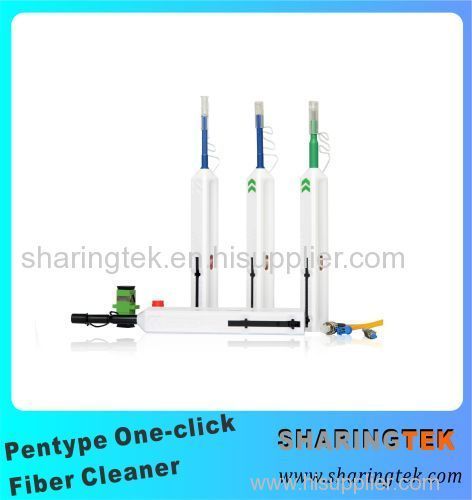 One Click Cleaner Pen 1.25mm 2.5mm FC/SC/SC LU/MU Connector