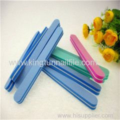 colorful sponge nail file