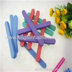 colorful sponge nail file