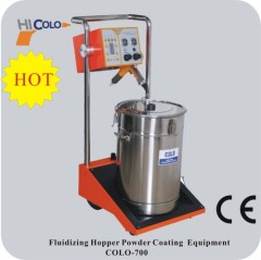 50L powder hopper for powder coating equipment