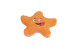 Pet animal starfish shaped latex soft chew with squeaky latex pet toy for dogs