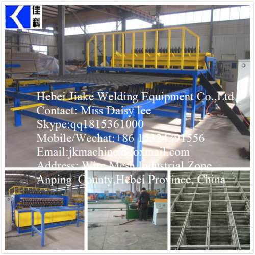The Automated Welding Production Line design for The Steel Wire Mesh untilized by mines