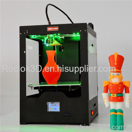 Industrial/model/family used single/dual nozzle desktop 3D printer with factory price