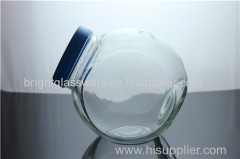 wholesale tumbler airtight glass jars with lid