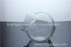 wholesale tumbler airtight glass jars with lid