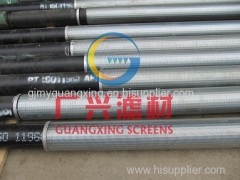 Pre-packed screen for deep water well Multilayer well screen pipe