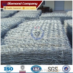 Galfan Coating Gabion Basket for Retaining Wall