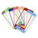 Blue , Red , Yellow , Pink iPhone 5 Front And Back Tempered Glass For Cell Phone