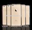 Clear Acylic iPhone 6+ Metal Phone Cases / Iphone 6 Bumper Cover