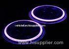 Purple Light Halo Ring 7" Osram LED Car Headlights , High / Low Beam LED Headlamp