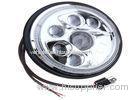 5500k ~ 6000k Halo Ring Automotive LED Headlights 12v / 24v Input IP67