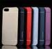 Brushed PC Custom Metal Phone Cases Iphone 5 Motomo Case , Gold / Black