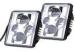 4" x 6 " Integrated Dual Beam Square LED Headlight With E4 Approval