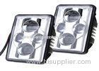 4" x 6 " Integrated Dual Beam Square LED Headlight With E4 Approval