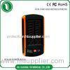 6000mAh Mini Solar Battery Charger Emergency Power Bank for Cell Phone