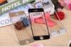 For iPhone 5 Brush Titanium Alloy Tempered Glass Screen Guard Protector