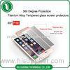 Anti Fingerprint 3D Full Cover Titanium Alloy Tempered Glass iPhone 6 Screen Film
