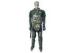 Anti Flaming and Fireproof Oxford Fabric Bionic Police Anti - Riot Uniform Camouflage Pattern