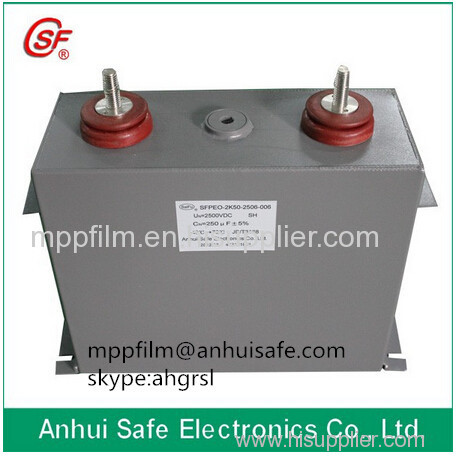 filtered power supply DC link Capacitor 250uF
